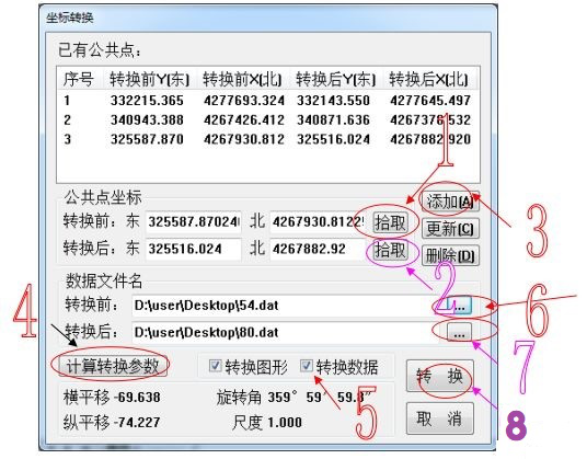 Cass坐標轉(zhuǎn)換過程，快來看7.0的操作步驟！